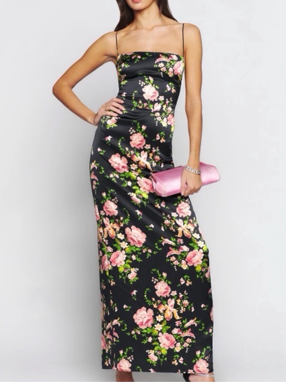 Reformation Silk Frankie Dress